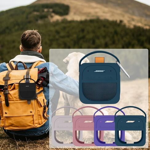 for Bose New SoundLink Micro 2nd Gen Bluetooth Speaker Silicone Cover(Twilight Blue) in Saudi Arabia