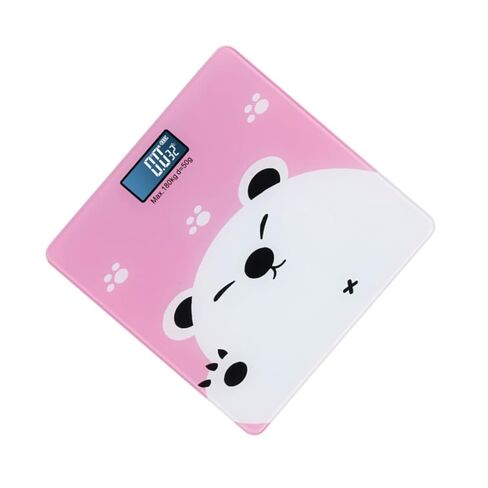Toyvian Electronic and Adult Weight Scale with High Precision Digital Display Temperature Measurement Capacity Safe Durable Material Multi Function for Boy Girl Adults and Pets in Saudi Arabia