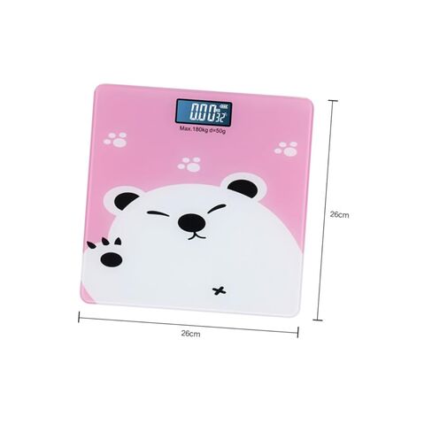 Toyvian Electronic and Adult Weight Scale with High Precision Digital Display Temperature Measurement Capacity Safe Durable Material Multi Function for Boy Girl Adults and Pets in Saudi Arabia