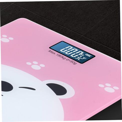 Toyvian Electronic and Adult Weight Scale with High Precision Digital Display Temperature Measurement Capacity Safe Durable Material Multi Function for Boy Girl Adults and Pets in Saudi Arabia