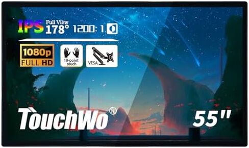55 "شاشة شاشة تعمل باللمس التفاعلية ، شاشة Smart Board 4K مع الحائط ، Android 11 Smart Touch Screen Presentation الإلكترونية للمكتب والفصول الدراسية ، RAM 4G & ROM 32G in Kuwait
