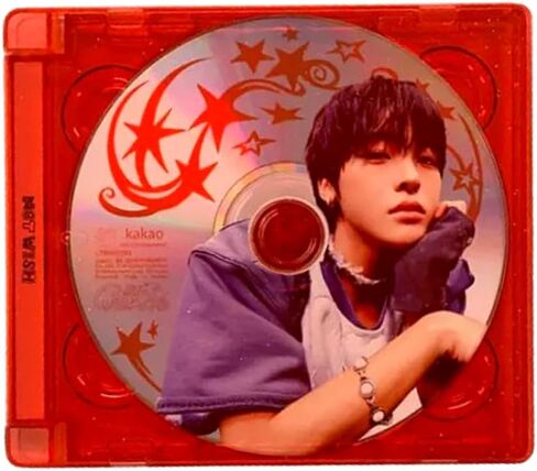 الألبوم المصغر الثالث لـ NCT WISH COLOR [Jewel Riku Ver.] غلاف + قرص مضغوط + بطاقة صورة + كتيب (لون أحمر) in Kuwait