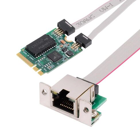 NFHK 2500Mbps 2.5Gbps to Mini PCI-E PCI Express GBE Gigabit 1000Mbps Ethernet Network LAN Cable Adapter for Desktop Motherboard in Saudi Arabia