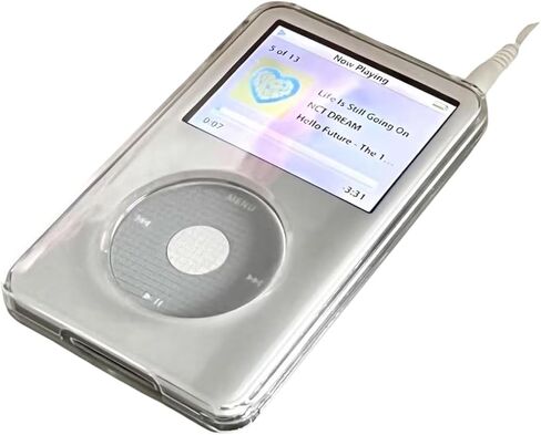 حافظة حماية كاملة من الكريستال الشفاف لجهاز iPod Classic Thin الإصدار 6th Gen 80G/120G,7th Gen New 160GB in Saudi Arabia