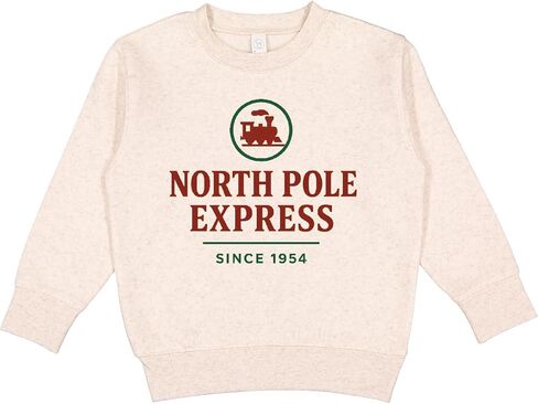سويت شيرت للأطفال الصغار من Inktastic North Pole Express Train لعيد الميلاد in Kuwait