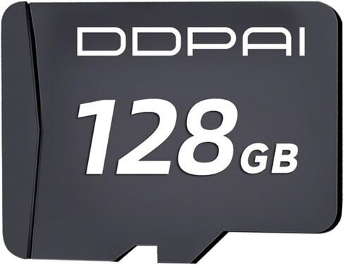 بطاقة SD DDPAI 128G، بطاقة U3 V30 TF لكاميرا السيارة داش كام، سرعة قراءة تصل إلى 100 ميجابايت/ثانية in Saudi Arabia