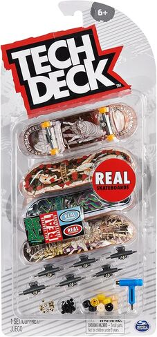 Deck Tech Shred n 'Blast Sk8board ، لعبة التزلج على الأصابع الآلية مع Rider & Ramp للحيل السريعة والقفزات العالية ولعب الأطفال للبنين والبنات الذين تتراوح أعمارهم بين 6 سنوات in Saudi Arabia