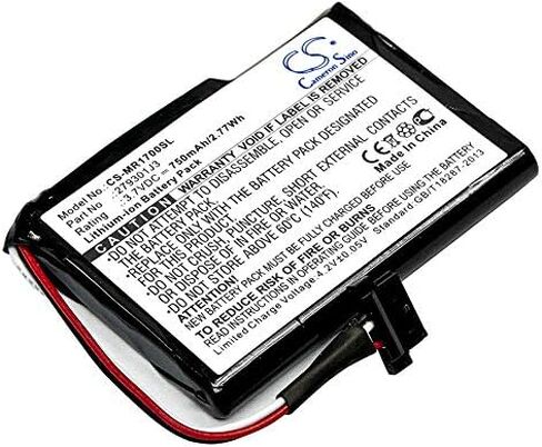 بطارية بديلة لجهاز Magellan RoadMate 1700 2793801J3 (750 مللي أمبير) in Saudi Arabia