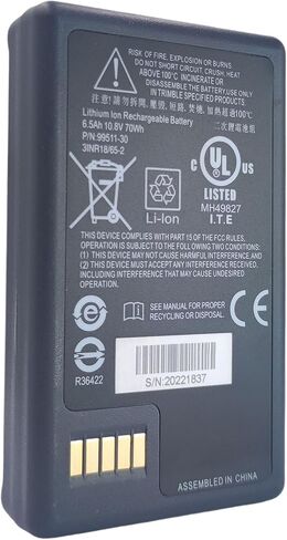 79400 6500Ah 10.8V بطارية ليثيوم أيون بديلة قابلة لإعادة الشحن لـ Trimble 79400/99511-30/S3 Total Station/S5 Total Station/S6 Total Station/Station S7/Total Station S8 in Kuwait