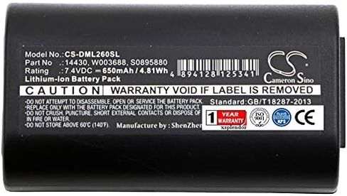 بطارية بديلة قابلة لإعادة الشحن XSP متوافقة مع بطارية DYMO 260P 280 LabelManager 260 LabelManager 260P LabelManager 280 LabelManager PnP 3M PL200 in Kuwait