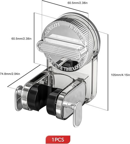 حامل رأس الدش، دعامة مقبض دش محمول باللون الأبيض، حامل عصا تثبيت على جدار الحمام قابل للتعديل in Kuwait