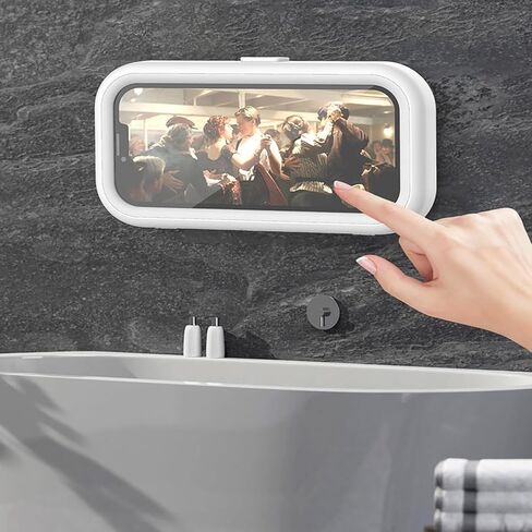 Generic Waterproof Shower Phone Holder, 360 Rotatable & Adjustable, Compatible with Phones Up to 6.8 Inch in Saudi Arabia