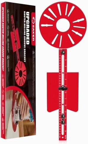 Saker 2025 Upgrade Cabinet Door Installation Positioner, Aluminum Alloy Cabinet Hardware Jig, Mounting Jig for Installing Cabinet Doors, Compatible for Most Cabinet Doors in Saudi Arabia