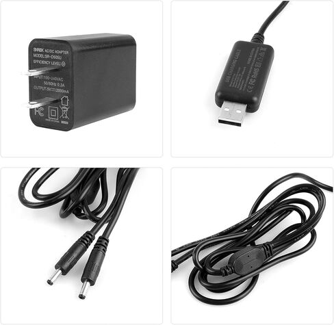 SAVIOR HEAT USB Charging Cable Wall Adapter Charger for Heated Gloves Mittens Liners and Socks, Compatible with 7.4V 2200mAh 3000mAh Li-Polymer Batteries in Saudi Arabia