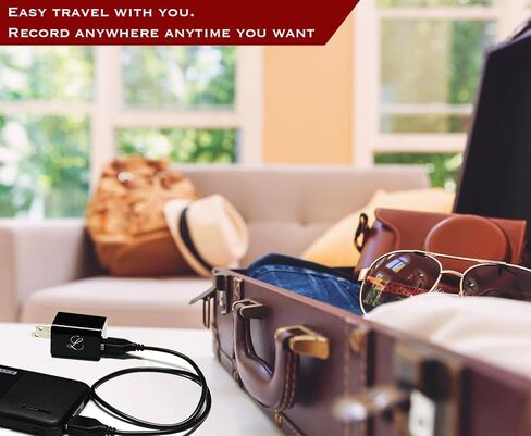 LEXPERT Spy Camera Security Nanny Cam Hidden Motion Detection 1080P Full HD *** No Wi-Fi in Saudi Arabia