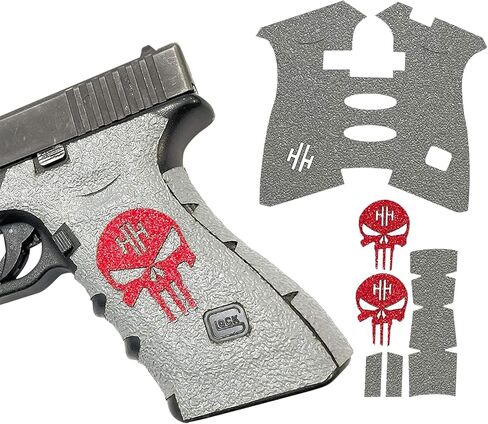 Handleitgrips Gun Grip Tape Compatible with Glock 17, 22, 34, 35 Gen 5 - Textured Pistol Grip Tape, Easy Installation, Superior Comfort and Control, Gun Skins & Accessories, Veteran Owned, Made in USA in Kuwait