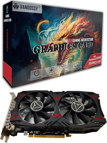 Radeon RX 5500 XT Graphics Card, 8GB GDDR6 128 bit RDNA Architecture 1717/1845 MHz (Base/Boost Clock) DirectX 12 HDMI DP PCIe4.0 for 1080p Gaming & Streaming (RX 5500 XT) in Saudi Arabia