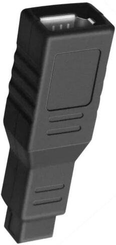 Firewire 400 to 800 Adapter Converter Ieee 1394a 6-pin Female to 1394b 9-pin Male Cables Connector Cable 6pin Wire in Saudi Arabia