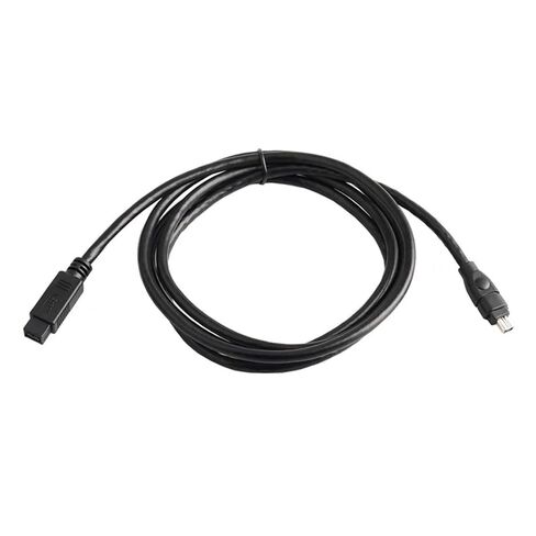 800Mbps FireWire 9 PIN to 4 800-400 9-4 9pin to Pin Connector Cable 1394B 1.8m 6FT Black(3m) in Saudi Arabia