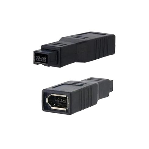 FireWire 1394 TY>pe A 400 6 Pin Female to B 800 9 Male Data Transfer Adapter Converter for Pro, in Saudi Arabia