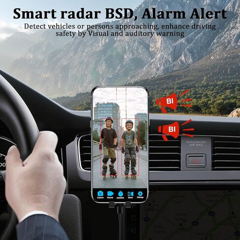 H10 WiFi Magnetic Solar Wireless Backup Camera Rechargeable Battery IP69 Waterproof 1080P Night Vision Rear View Camera No Wiring for Boat Travel Trailer/RV/Truck/Camper for iPhone iPad Android in Kuwait