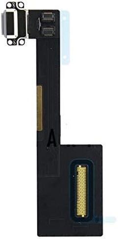شاحن USB لمنفذ الشحن وموصل الكابلات المرنة وشريط بديل لجهاز iPad Pro 9.7 بوصة A1673 A1674 A1675 USA (أبيض) in Kuwait