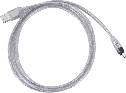 1.5M USB إلى IEEE 1394 4 Pin Firewire DV محول كابل محول لكاميرا الكمبيوتر in Kuwait