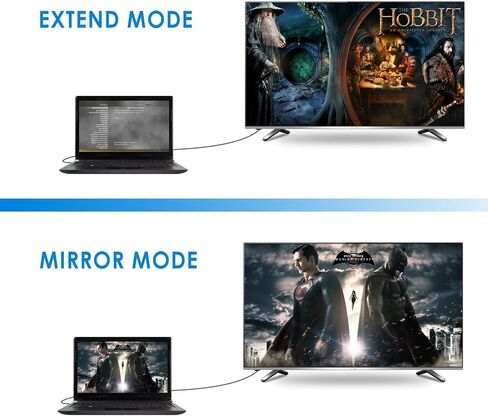 محول محول HDMI إلى VGA ذكر إلى أنثى للكمبيوتر، سطح المكتب، الكمبيوتر المحمول، الكمبيوتر الشخصي، الشاشة، جهاز العرض، HDTV - أسود in Saudi Arabia