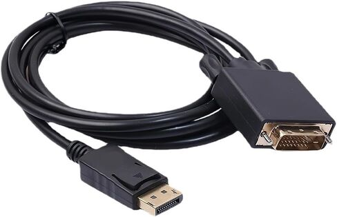 Gold Plated Plug Converter DP to VGA/DVI D/HDMI Long Cable for TV Lap*/top Computer 4K 1080P HD Display Port Adapter(DP to VGA) in Saudi Arabia