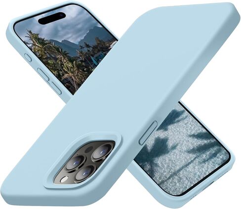 جراب Cordking مصمم لهاتف iPhone 15 Pro، جراب هاتف واقٍ من السيليكون فائق النحافة ومقاوم للصدمات مع [بطانة ناعمة من الألياف الدقيقة المضادة للخدش]، 6.1 بوصة، أسود in Kuwait