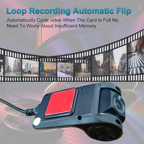 جهاز تسجيل فيديو رقمي للسيارات مسجل فيديو رقمي كاميرا USB أمامية شاشة سيارة USB CMOS HD لمشغلات DVD للسيارة التي تعمل بنظام أندرويد ستيريو راديو تلقائي in Saudi Arabia