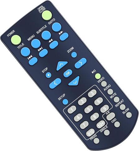 جهاز تحكم عن بعد بديل مناسب لـ Capello CAP001 CVD2216 CVD2216BLK 2 قناة محمول A/V HDMI DVD CD مسجل مشغل DVD in Saudi Arabia