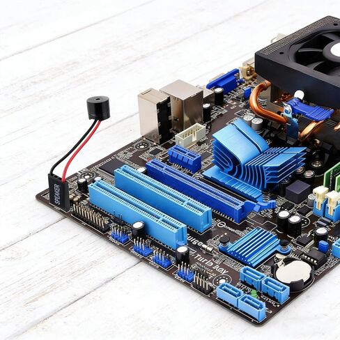 Mozeat Lens 5 PCS Motherboard Speaker Mini PC Computer Case Speakers Computer Case Mini Speakers PC Motherboard Internal Speaker Bios Alarm Buzzer in Saudi Arabia