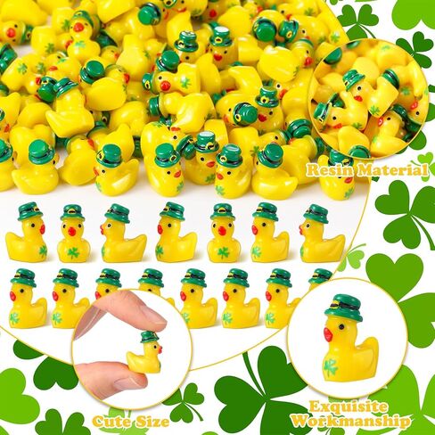 Weysat 210 Pcs Valentines Day Resin Mini Ducks Valentine's Day Red Pink White Heart Tiny Resin Ducks Bulk Tiny Miniature Duck for Micro Garden Landscape Decoration Craft Party Favors in Saudi Arabia