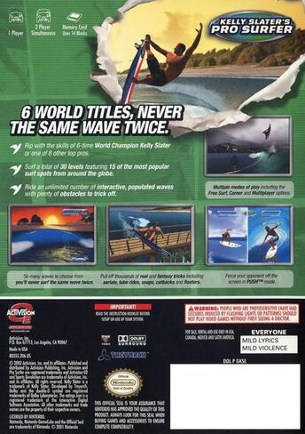 Kelly Slater's Pro Surfer - GameCube in Saudi Arabia