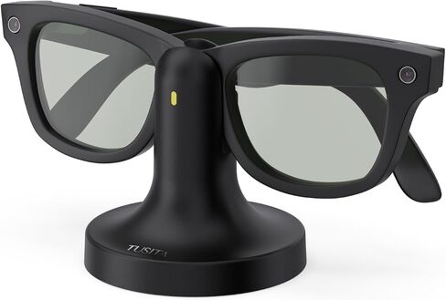 حامل وكابل شحن TUSITA متوافق مع نظارات Ray-Ban Meta الذكية - الجيل الأول فقط، USB-C in Kuwait