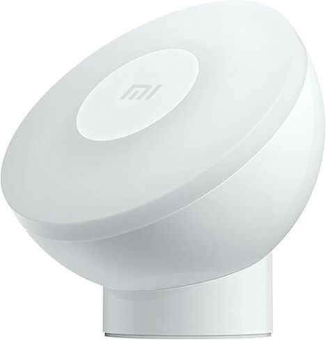 XIAOMI MI Motion Activated Night Light 2 - بلوتوث، ضوء أصفر دافئ 2800 كلفن، لا وميض مرئي، لا ضوء أزرق ضار، 3 بطاريات AA تدوم لأكثر من عام (ليست عبوتين) in Kuwait