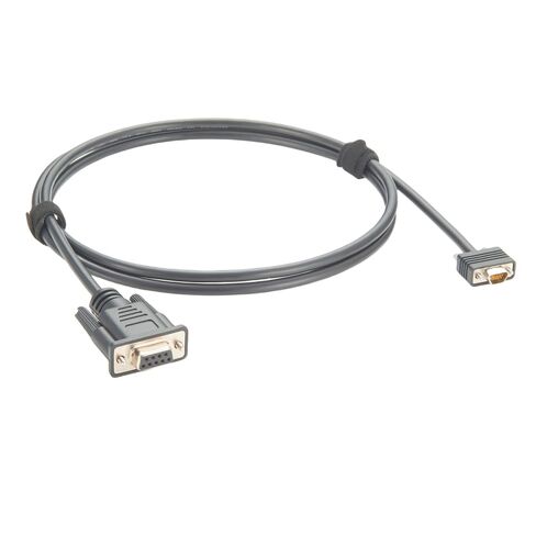 كابل تسلسلي أنثى من Micro DB9 إلى DB9 مع وعاء كابل مودم برغي Micro-D 9Pin إلى D-Sub 9 Pin متوافق 038-003-084(1.5M/5FT) in Kuwait