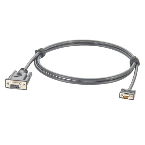 كابل تسلسلي أنثى من Micro DB9 إلى DB9 مع وعاء كابل مودم برغي Micro-D 9Pin إلى D-Sub 9 Pin متوافق 038-003-084(1.5M/5FT) in Kuwait