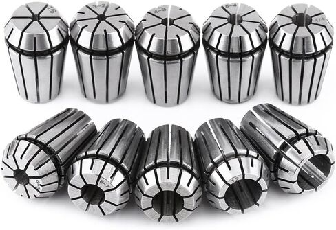 Zjchao 15pcs er20 مجموعة كوليت الربيع لآلة نقش CNC وأداة مخرطة الطحن 1-13 مم in Saudi Arabia
