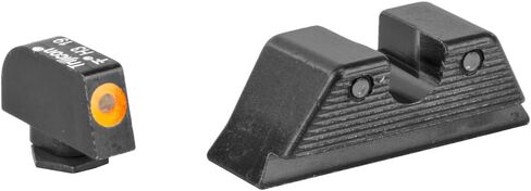 مجموعة رؤية ليلية Trijicon HD XR، MOS Fit Rear، Glock 17، 17L، 19، 22، 23، 24، 25، GL614-C-601092 in Kuwait