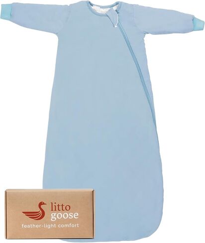 كيس نوم الطفل 1.0 TOG، بطانية طويلة الأكمام يمكن ارتداؤها، كيس نوم ناعم للرضع للأولاد والبنات لمدة 3-6 أشهر 2T-4T in Saudi Arabia