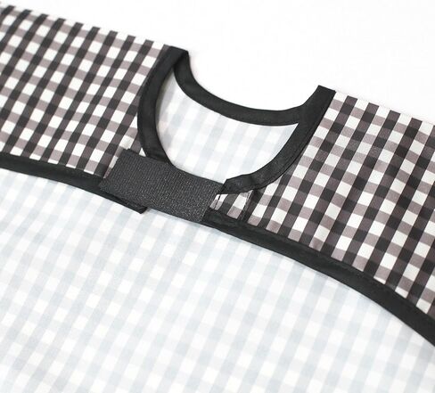Plie Short Sleeve Waterproof Bib for Toddlers – Easy Clean Feeding Apron for Mealtime, Daycare, Self-Feeding, Lightweight in Saudi Arabia