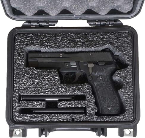 Case Club Case fits SIG P220 & 5 Magazine in Pre-Cut Heavy Duty Waterproof Case (Accommodates Optics & Under Barrel attachments) in Saudi Arabia