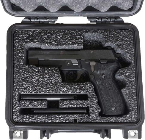 Case Club Case fits SIG P220 & 5 Magazine in Pre-Cut Heavy Duty Waterproof Case (Accommodates Optics & Under Barrel attachments) in Saudi Arabia