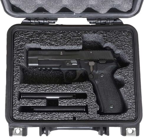Case Club Case fits SIG P220 & 5 Magazine in Pre-Cut Heavy Duty Waterproof Case (Accommodates Optics & Under Barrel attachments) in Saudi Arabia