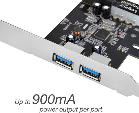 بطاقة PCI Express من SIIG Legacy and Beyond Series إلى USB 3.0 2 (خارجية) مع رأس 19 سنًا، ومعدلات نقل بيانات تصل إلى 5 جيجابت في الثانية، تدعم UASP in Kuwait