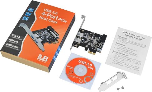 بطاقة PCI Express من SIIG Legacy and Beyond Series إلى USB 3.0 2 (خارجية) مع رأس 19 سنًا، ومعدلات نقل بيانات تصل إلى 5 جيجابت في الثانية، تدعم UASP in Kuwait