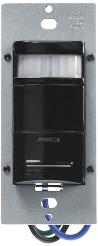 مستشعر إشغال السقف متعدد التقنيات من Leviton، 24VDC، 35mA؛ مجال الرؤية 1000SF، ODS10-IDE، أسود in Kuwait
