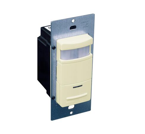 مستشعر إشغال السقف متعدد التقنيات من Leviton، 24VDC، 35mA؛ مجال الرؤية 1000SF، ODS10-IDE، أسود in Kuwait